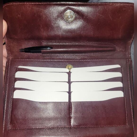Bally Leather VINTAGE Clutch In Preloved Condition - Picture 2 of 11